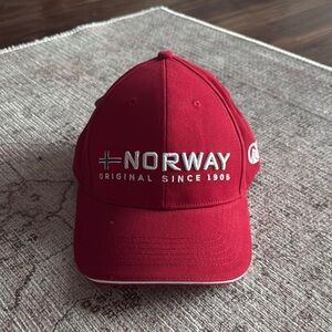 Norway Red Baseball Cap